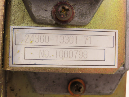 Toyota 24360-13301-71 Electric Forklift Resistor Panel Removed From 5FBGCU18
