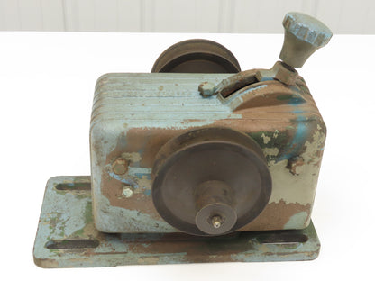 Select-O-Speed Vintage Variable Speed V-Belt Pulley Reeves Drive Manual Shift