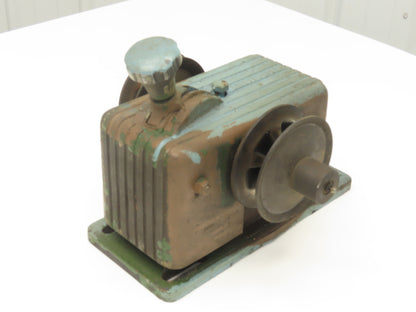 Select-O-Speed Vintage Variable Speed V-Belt Pulley Reeves Drive Manual Shift