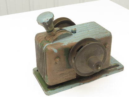 Select-O-Speed Vintage Variable Speed V-Belt Pulley Reeves Drive Manual Shift