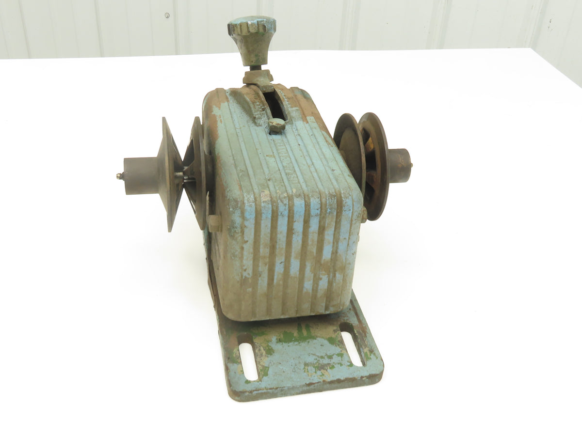 Select-O-Speed Vintage Variable Speed V-Belt Pulley Reeves Drive Manual Shift