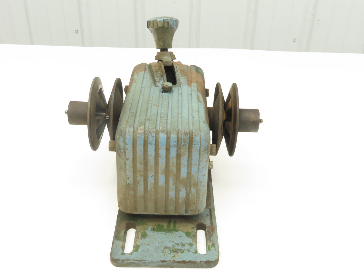 Select-O-Speed Vintage Variable Speed V-Belt Pulley Reeves Drive Manual Shift