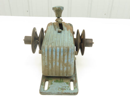 Select-O-Speed Vintage Variable Speed V-Belt Pulley Reeves Drive Manual Shift