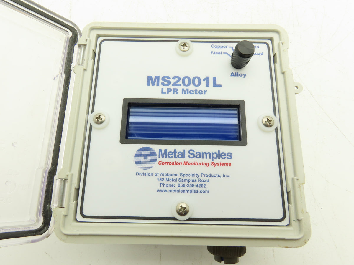 Metal Samples MS2001L Continuous LPR Corrosion Rate Meter 100-240VAC 50/60Hz