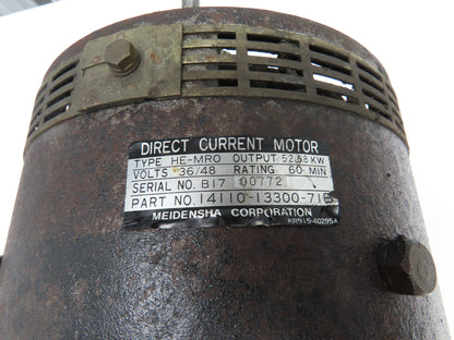 Toyota 14110-13300-71B Electric Forklift Motor 36/48V 5.2/6.8kW Off 5FBC15