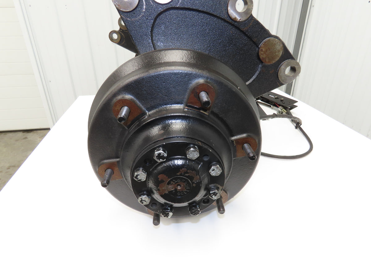 Hyster E50Z-33 Forklift Front Dual Wheel Drive Axle Assembly 6-Lug & Park Brake