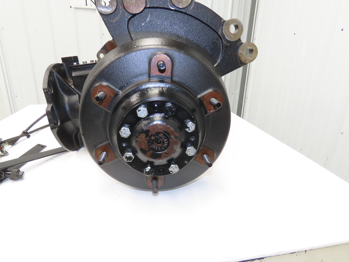 Hyster E50Z-33 Forklift Front Dual Wheel Drive Axle Assembly 6-Lug & Park Brake