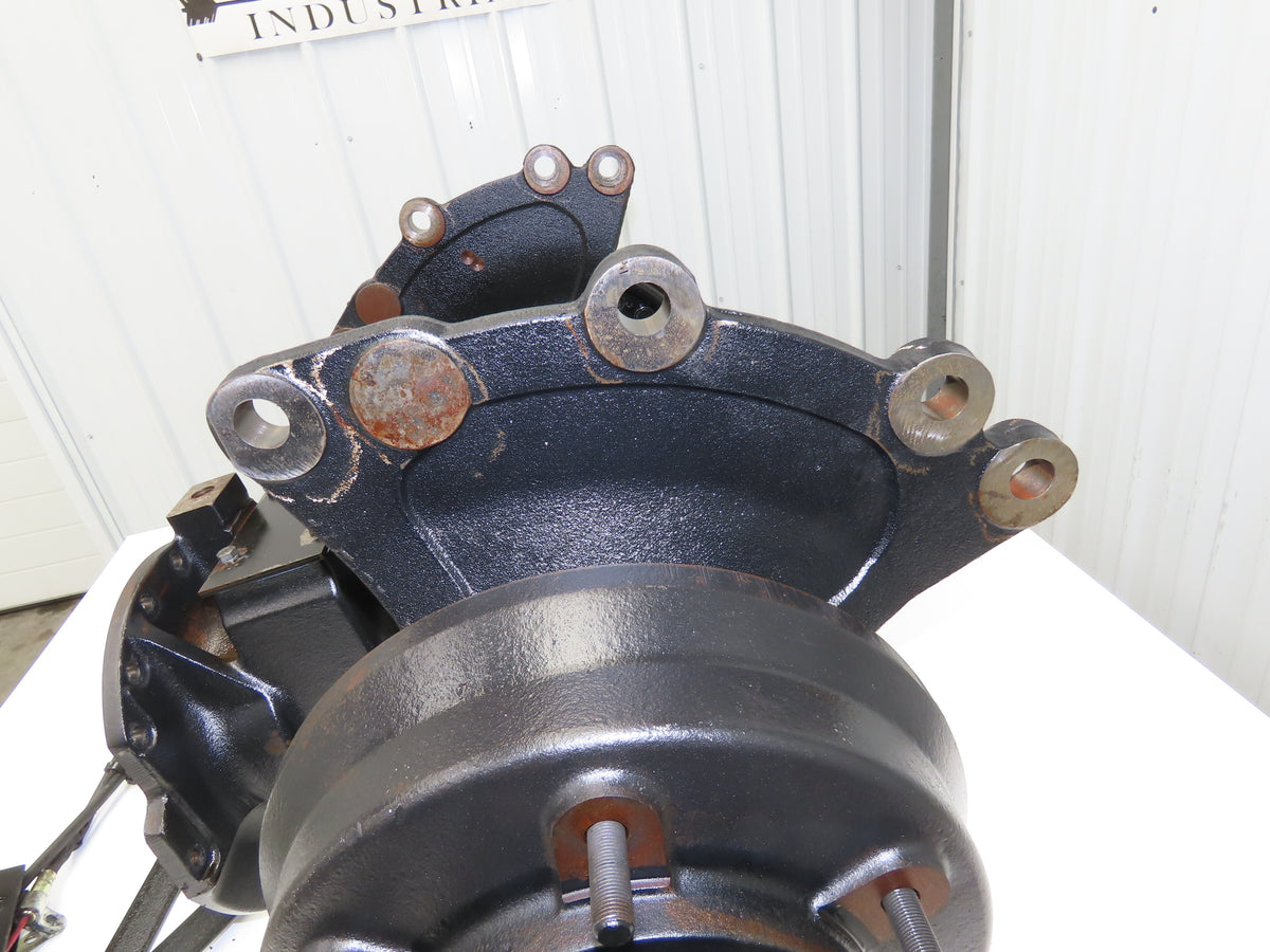 Hyster E50Z-33 Forklift Front Dual Wheel Drive Axle Assembly 6-Lug & Park Brake
