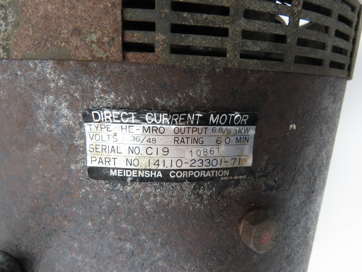Toyota 14110-23301-71 Electric Forklift Motor 36/48V 6.8/9.3kW Off 5FBGCU18