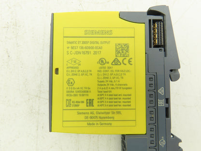 Siemens 6ES7 136-6DB00-0CA0 SIMATIC ET200SP Digital Output F-DQ 4X24 V DC/2A