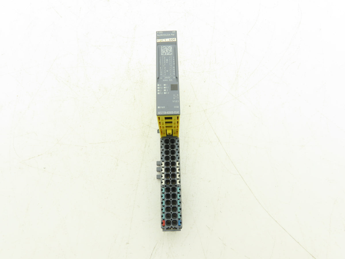 Siemens 6ES7 136-6DB00-0CA0 SIMATIC ET200SP Digital Output F-DQ 4X24 V DC/2A