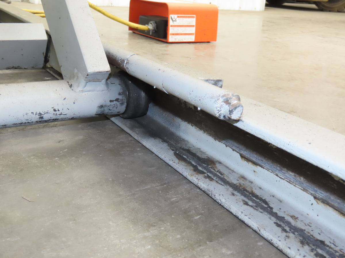 American Hydraulic Scissor Lift Table 6000lb 72x54" Top 43" Travel 3Ph