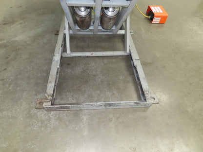 American Hydraulic Scissor Lift Table 6000lb 72x54" Top 43" Travel 3Ph