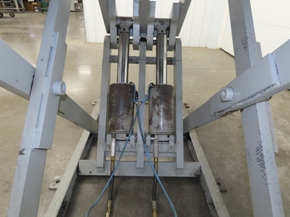 American Hydraulic Scissor Lift Table 6000lb 72x54" Top 43" Travel 3Ph
