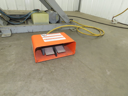 American Hydraulic Scissor Lift Table 6000lb 72x54" Top 43" Travel 3Ph