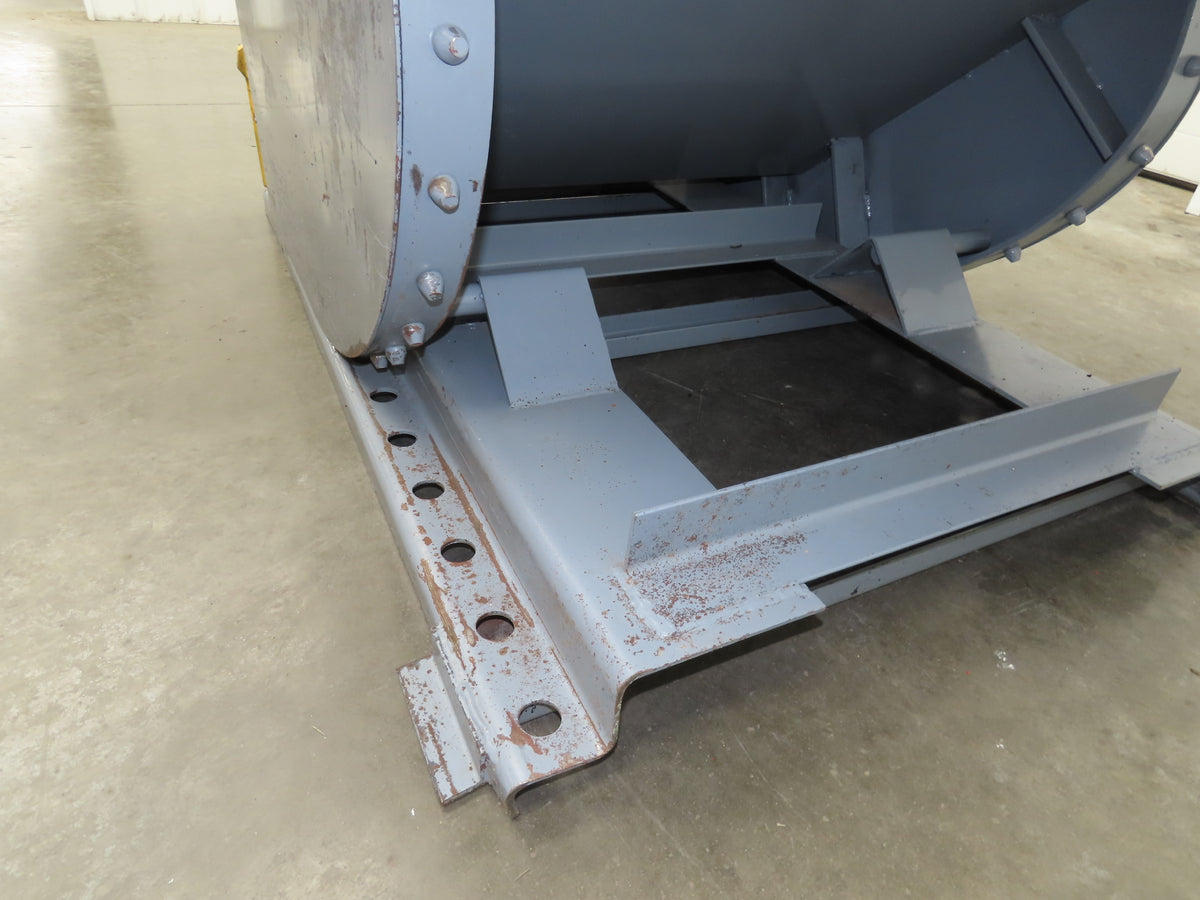 Wright 10077 Self Dumping Hopper 1 Yd Capacity 4000lb 7 Gauge Steel