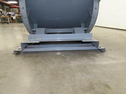 Wright 10077 Self Dumping Hopper 1 Yd Capacity 4000lb 7 Gauge Steel