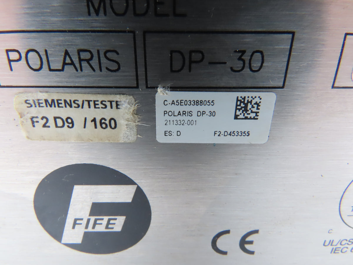 Fife DP-30 Polaris Web Guide Controller 211332-001 90-264VAC