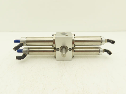 Bimba PT-074360-A1 Pneumatic Rotary Actuator 360° 150PSI Rack & Pinion Pneu-Turn
