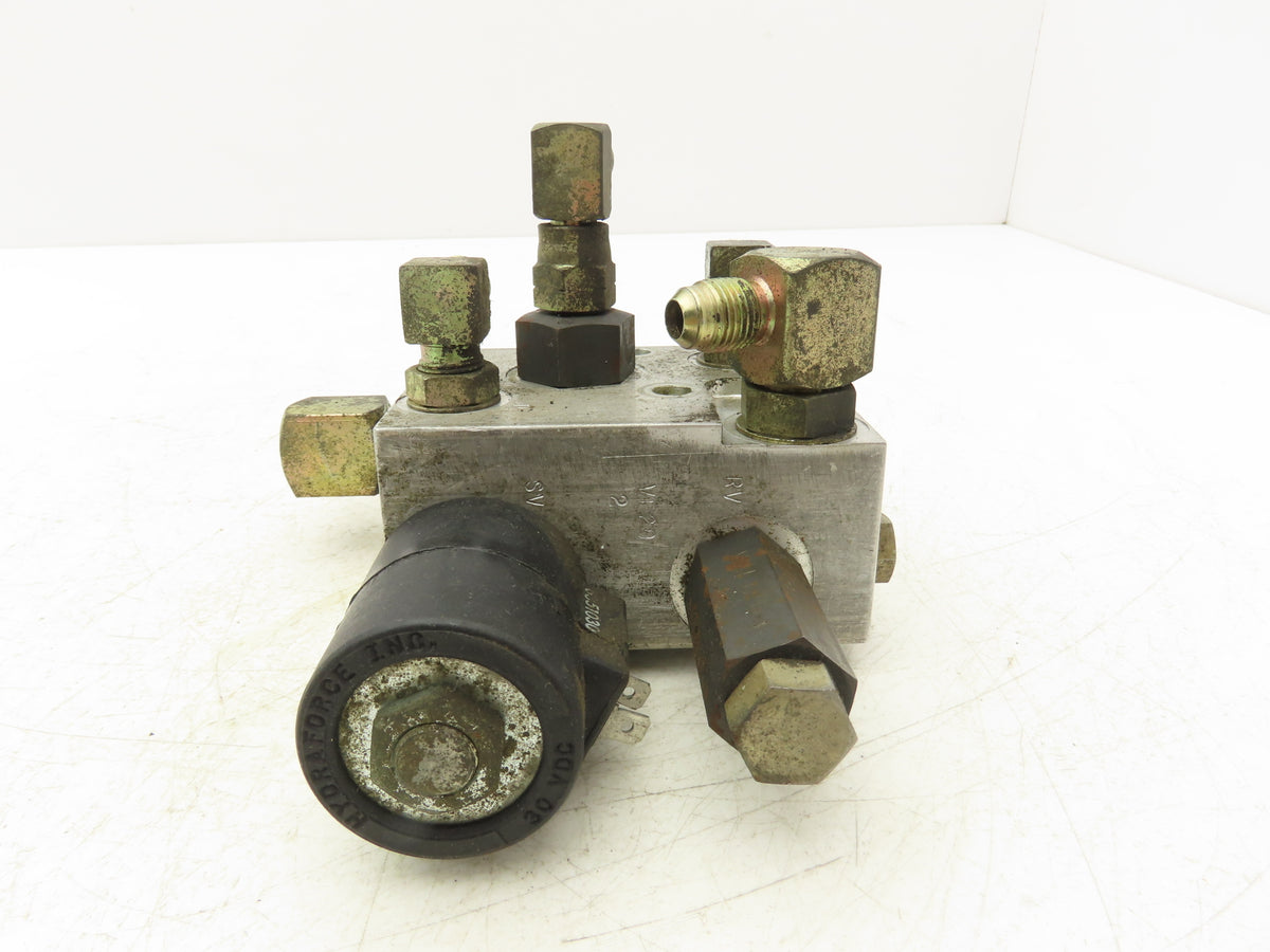 Crown Stand On Forklift Hydraulic Manifold Block Off 30RCTT