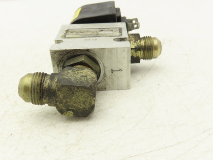 Crown 7024280 Stand On Forklift Hydraulic Solenoid Manifold Block Off 30RCTT