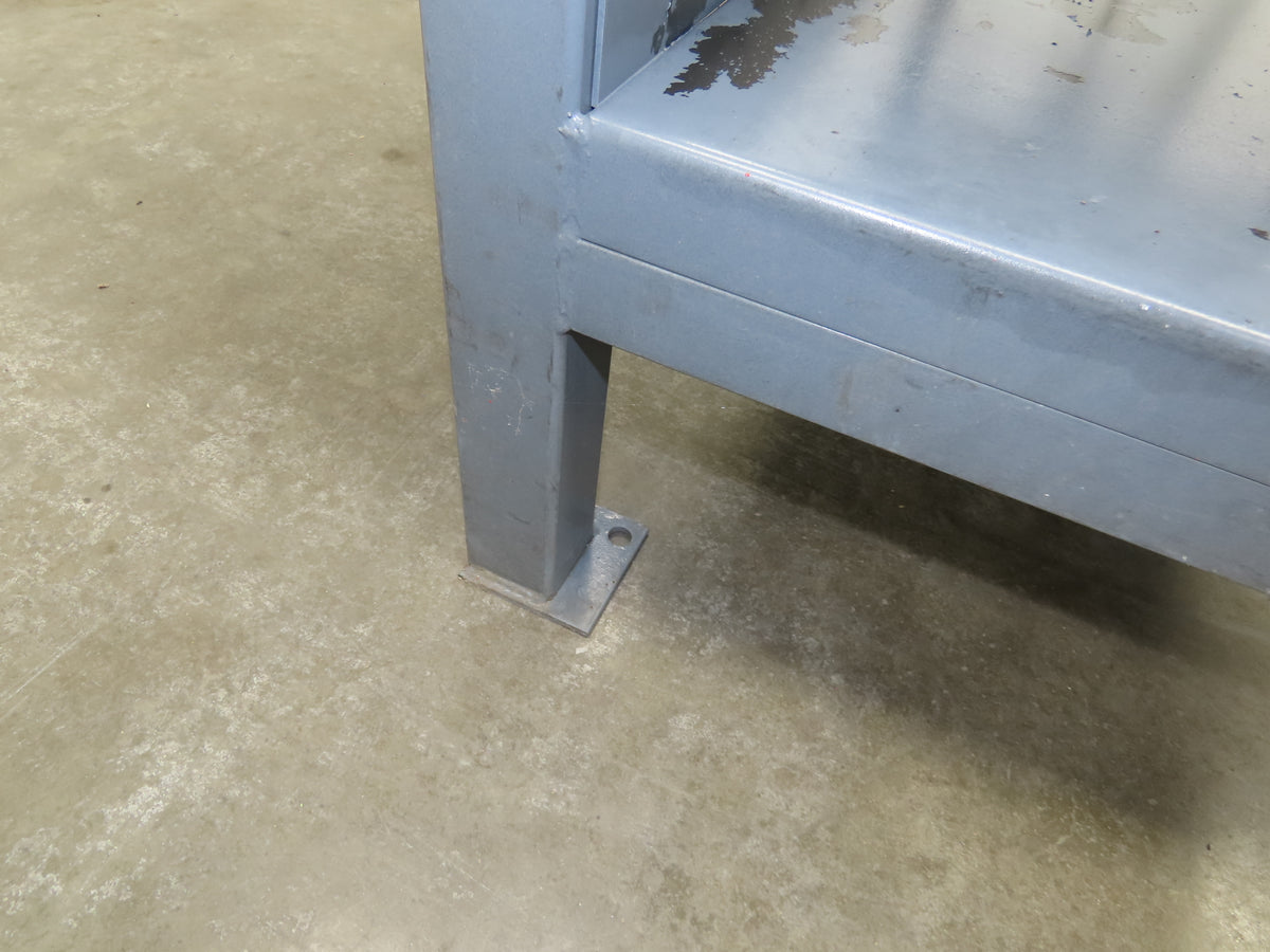 H-3077 Steel Top Welded Work Table Bench 60"x30"x34" 12 Gauge 3000lbs Capacity
