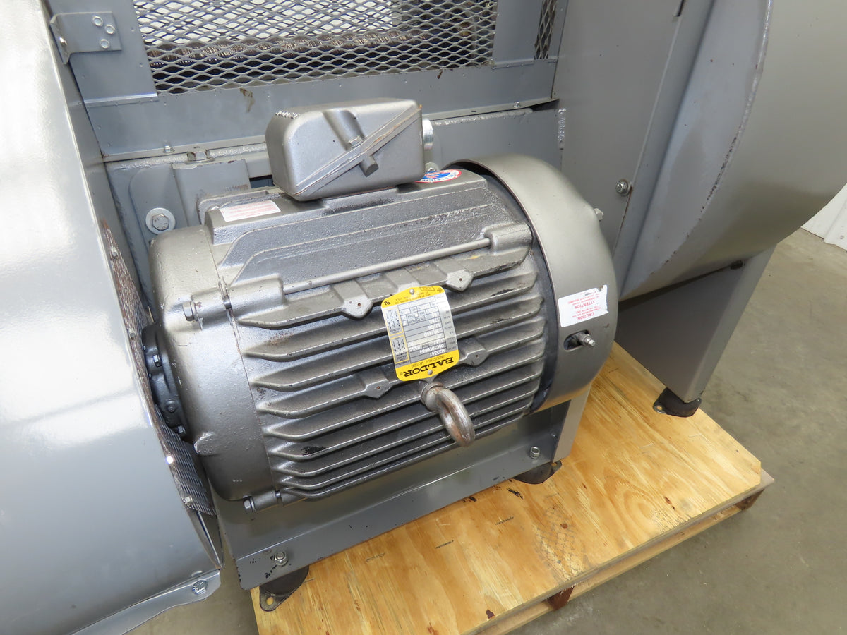 Cincinnati Fan RBE-15 Radial Blade Blower Exhauster 1760RPM 20Hp Baldor
