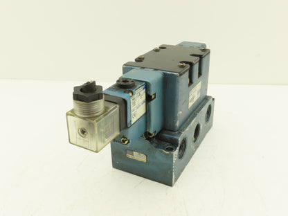 MAC MV-A3B-A111-PM-116AA Pneumatic Solenoid Valve 3/4"NPT Manifold 120V