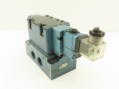 MAC MV-A3B-A111-PM-116AA Pneumatic Solenoid Valve 3/4"NPT Manifold 120V