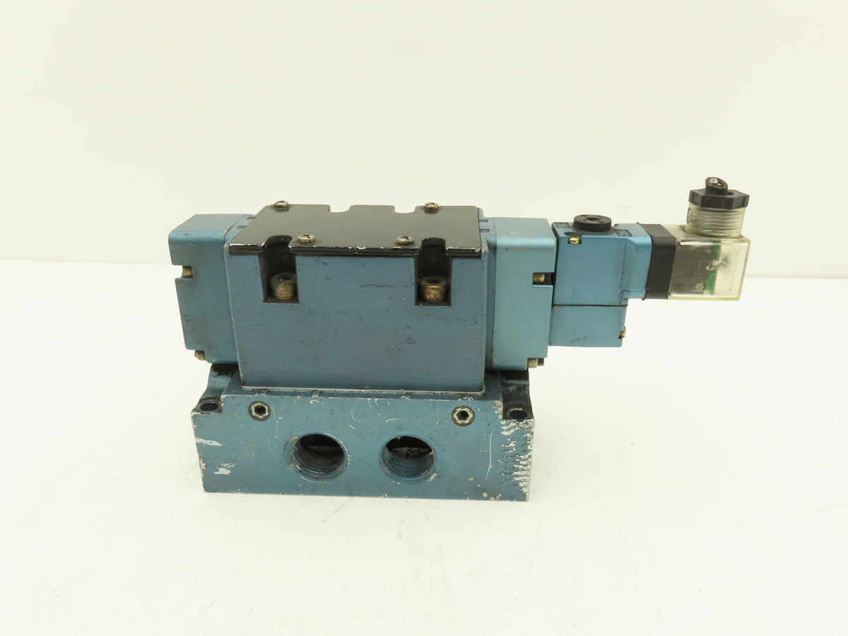 MAC MV-A3B-A111-PM-116AA Pneumatic Solenoid Valve 3/4"NPT Manifold 120V