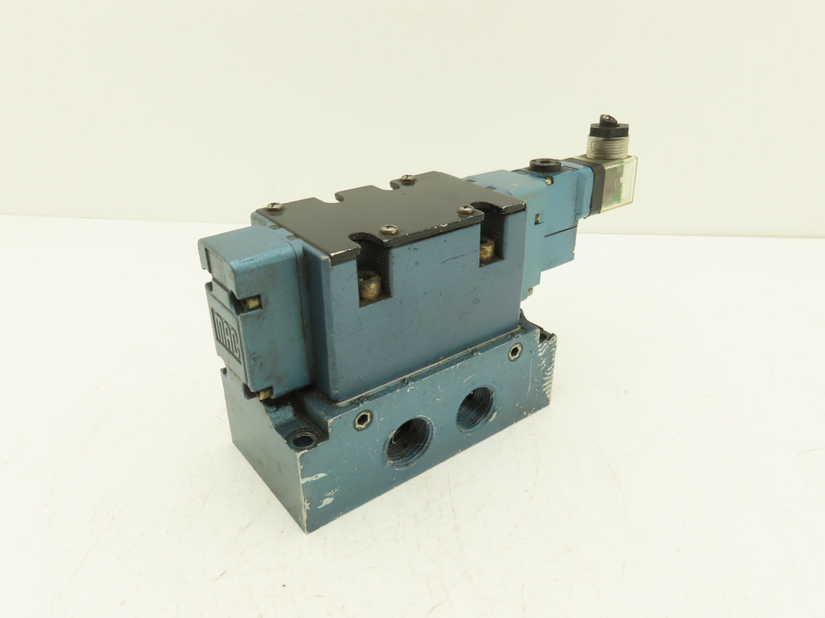 MAC MV-A3B-A111-PM-116AA Pneumatic Solenoid Valve 3/4"NPT Manifold 120V