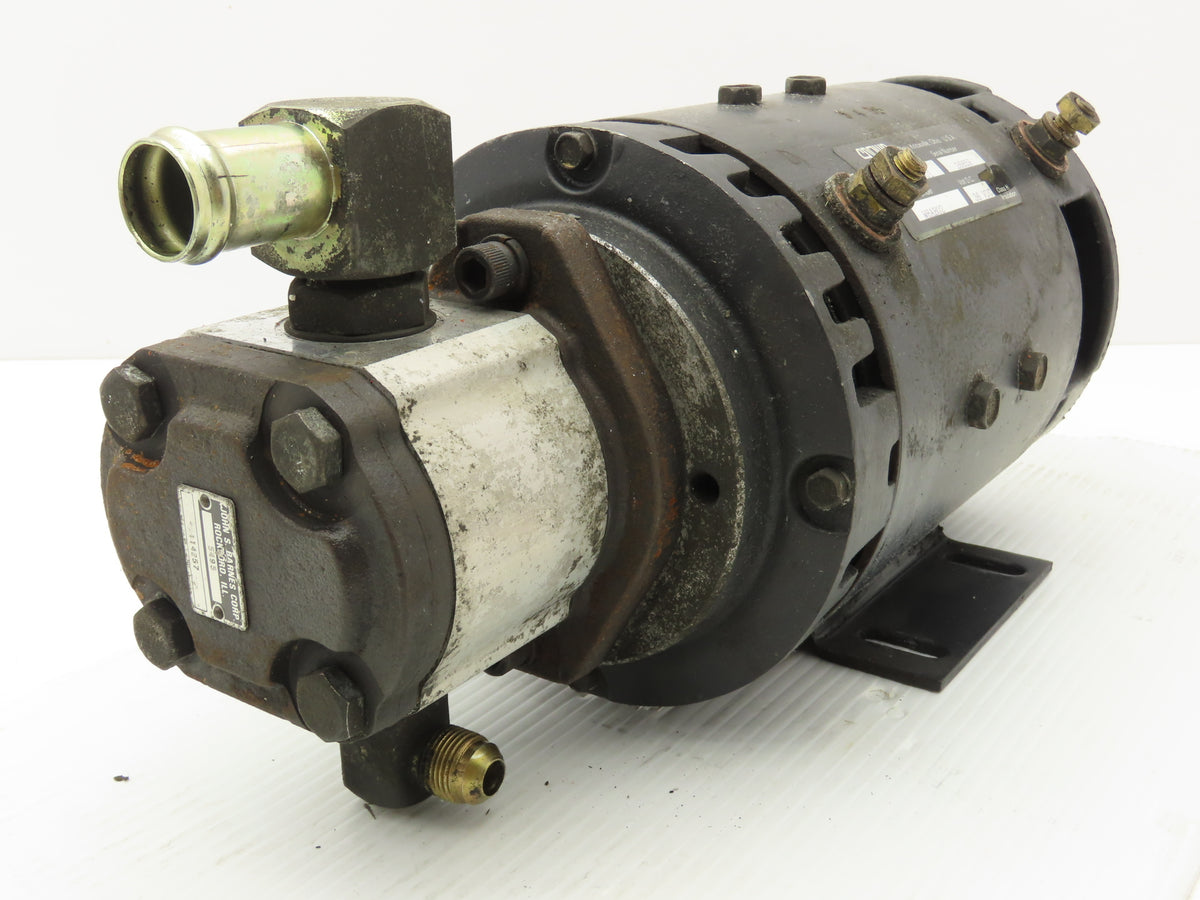 Crown 020113-001 Stand On Forklift Hydraulic Pump & Motor 36VDC Off 30RCTT