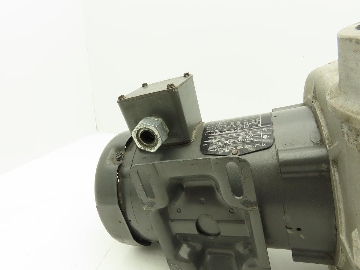 CM3537 4" Blower 1/2 Hp 3Ph Direct Drive Baldor Motor 8" Wheel Cast Aluminum