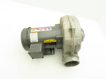 CM3537 4" Blower 1/2 Hp 3Ph Direct Drive Baldor Motor 8" Wheel Cast Aluminum