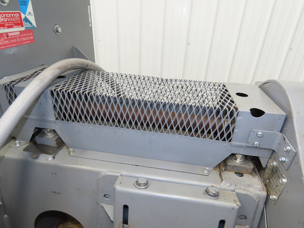 Cincinnati Fan HDBI-160 Backward Incline Blower 1725RPM 10Hp Baldor