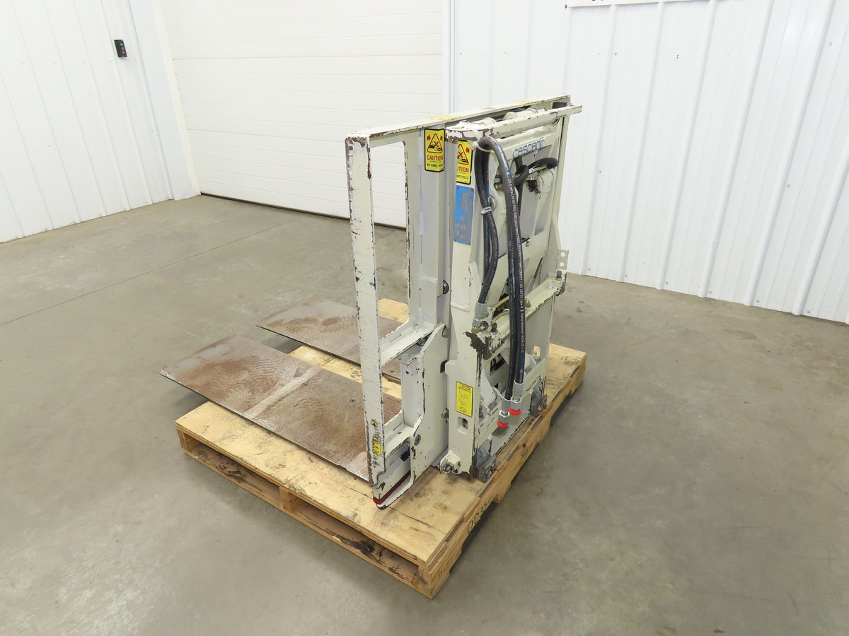 Cascade 35E-QPB-Q002 Forklift Push Pull Attachment 3500 LB Cap 48" Slip Sheet