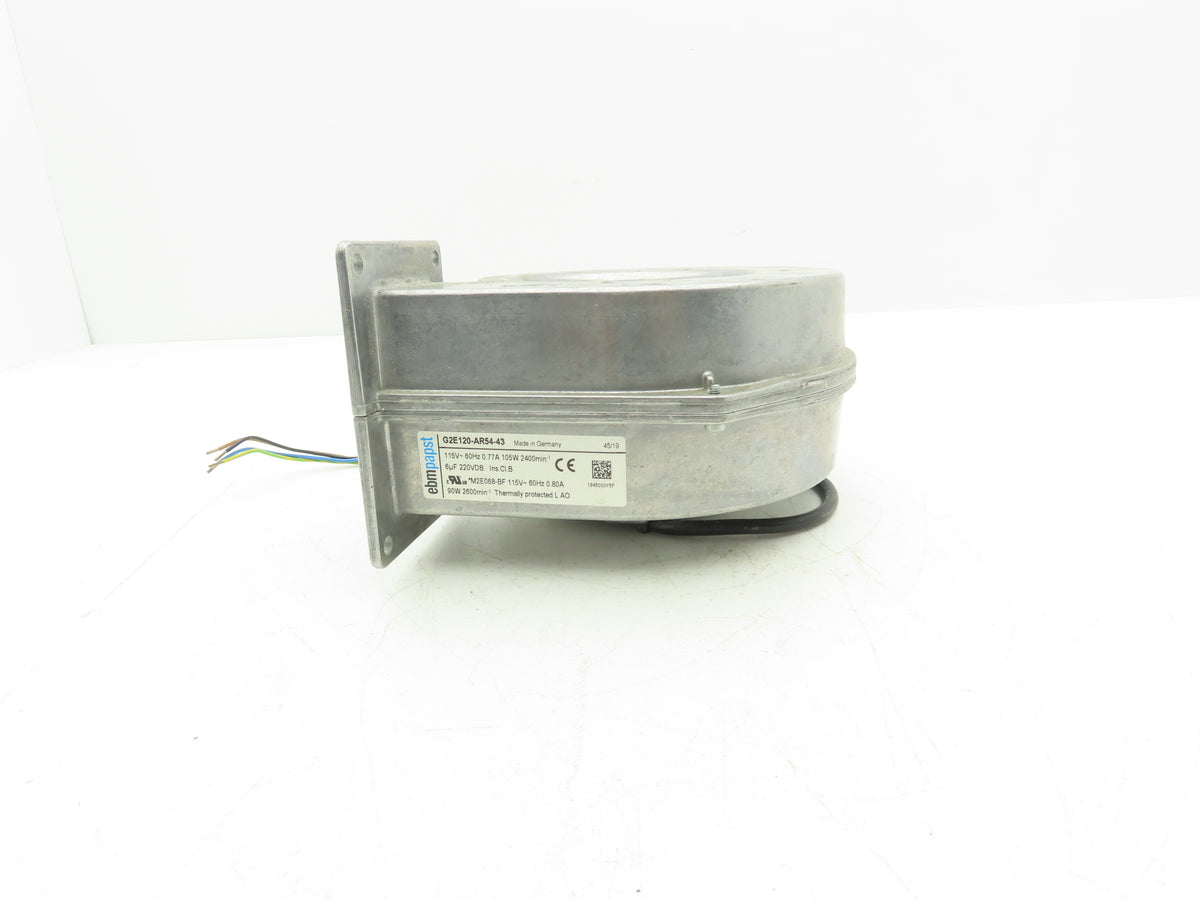 Ebmpapst G2E120-AR54-43 Fan Blower Thermal Management 115 VAC 60 Hz .77A 2"x3"