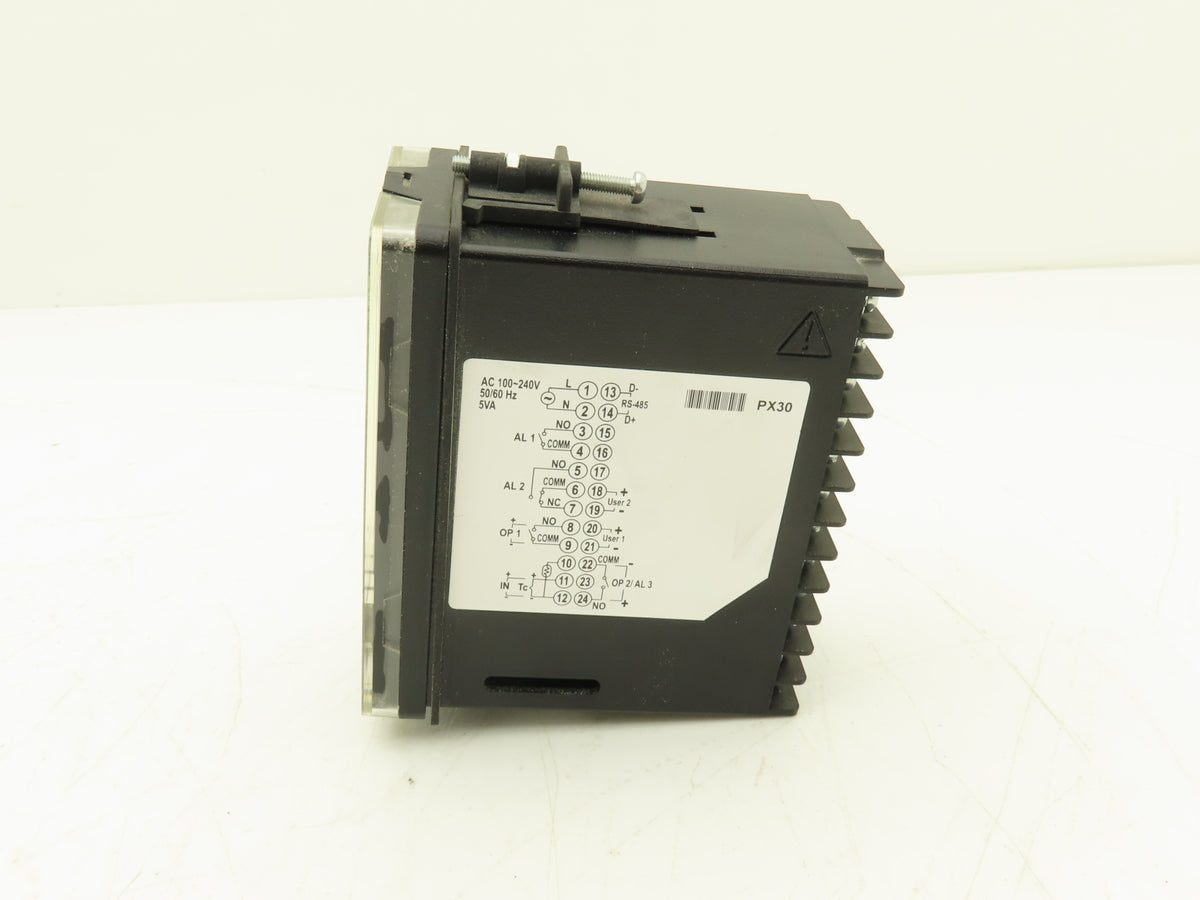 Red Lion PXU11A30 Temperature Controller 1/8 DIN PID Dual Relay RS-485 100-240V