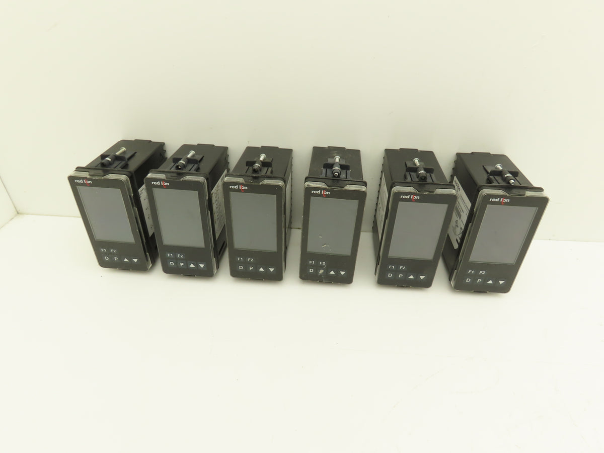 Red Lion PXU11A30 Temperature Controller 1/8 DIN PID Dual Relay RS-485 100-240V