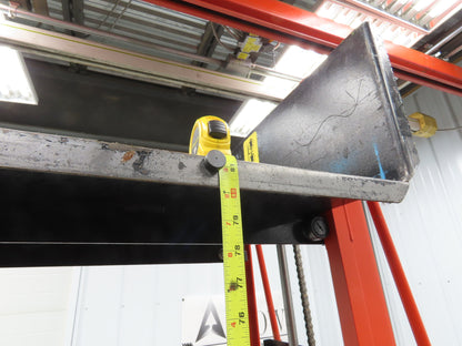 Wesco ESPL-80-3032 Economy Large Platform Hydraulic Stacker 1000 Lb. Capacity