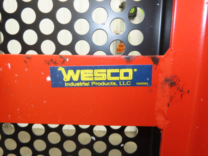 Wesco ESPL-80-3032 Economy Large Platform Hydraulic Stacker 1000 Lb. Capacity