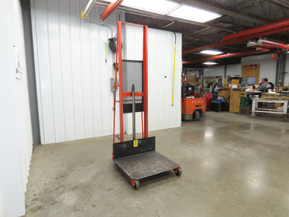 Wesco ESPL-80-3032 Economy Large Platform Hydraulic Stacker 1000 Lb. Capacity