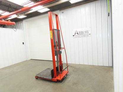 Wesco ESPL-80-3032 Economy Large Platform Hydraulic Stacker 1000 Lb. Capacity