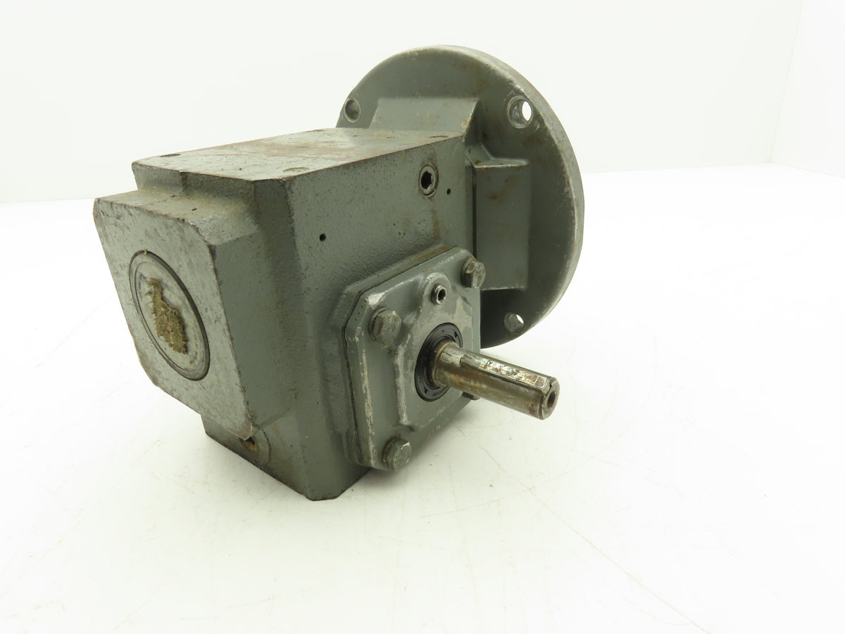 Dayton 4Z006C Worm Gearbox 10:1 Reducer 173rpm 3/4Hp 56C LH Output 5/8" Shaft
