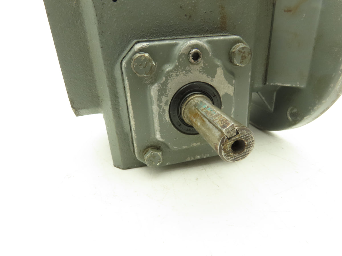 Dayton 4Z006C Worm Gearbox 10:1 Reducer 173rpm 3/4Hp 56C LH Output 5/8" Shaft