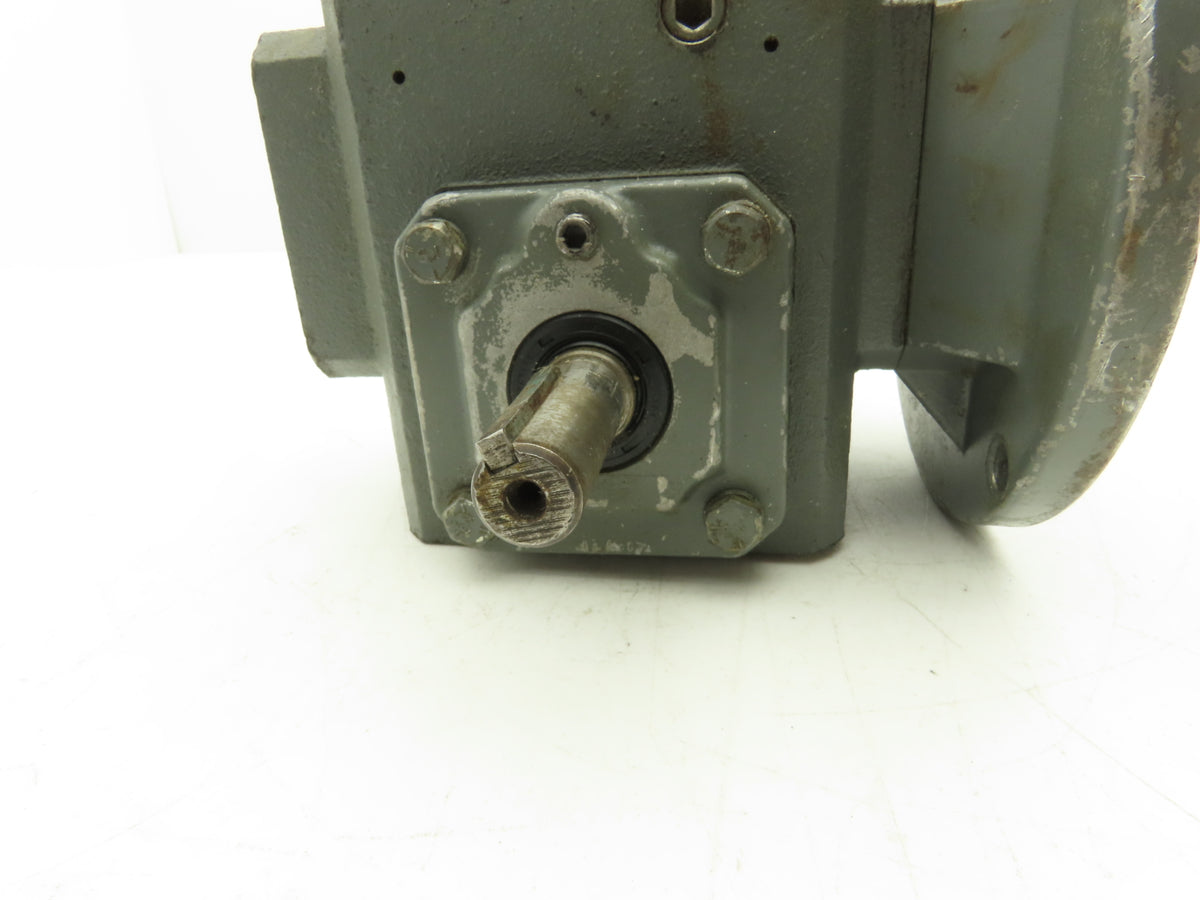 Dayton 4Z006C Worm Gearbox 10:1 Reducer 173rpm 3/4Hp 56C LH Output 5/8" Shaft