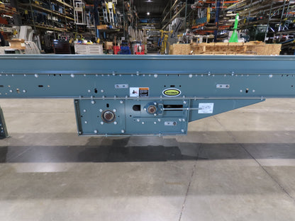 Hytrol 18"x 40' Slider Bed Conveyor 12"Belt 1Hp 230/460V 3PH Center Drive 70FPM