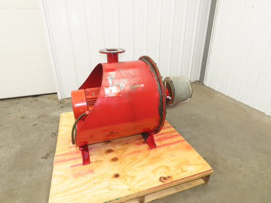 Spencer 3005 Centrifugal Multistage Blower 165CFM 4x4” 5Hp 460V 3Ph 14.7 PSIA