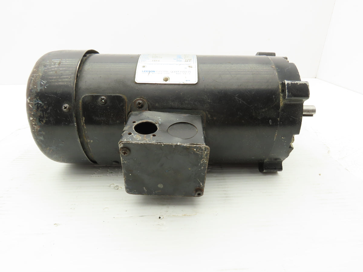 Leeson 108018-00 C4D17FK3C DC Motor 3/4Hp 1750rpm 90VDC XS56C Permanent Magnet