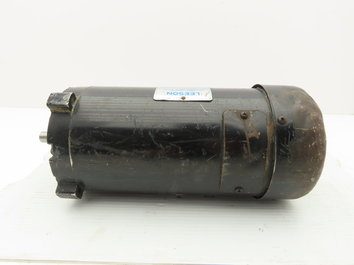 Leeson 108018-00 C4D17FK3C DC Motor 3/4Hp 1750rpm 90VDC XS56C Permanent Magnet